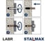 Анкер забиваемый Stalmax цанга LABR 8х25 (М6) распорный (арт. 10104) латунь (уп. 100 шт) 10104-023 10