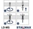 Дюбель металлический Stalmax LD-MS М8х100 складной пружинный со шпилькой (арт. 11638) оцинкованная сталь (уп. 25 шт) 11638-023 3