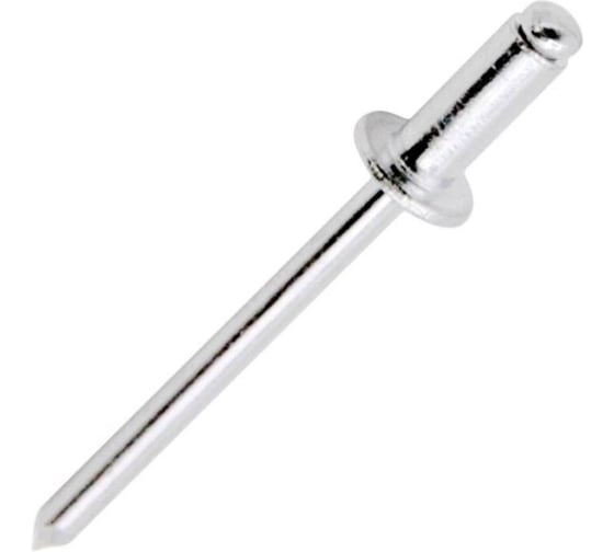 Заклепка вытяжная Stalmax LZV 4,8х12 Al/St (RAL 7024) с выпуклой шляпкой (арт. 12150) алюминий/сталь (уп. ) 12150-023