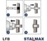 Втулка фасадная упорная Stalmax LFB 6,5х5,1х8,4 A2 для вытяжных заклепок (арт. 10412) нержавеющая сталь А2 (уп. 1000 шт) 10412-023 9