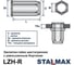 Заклепка-гайка Stalmax шестигранная LZH-R М4х11,0 (0,5-2,5) с уменьшенным бортиком (арт. 10488) оцинкованная сталь (уп. 1000 шт) 10488-023 7
