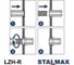 Заклепка-гайка Stalmax шестигранная LZH-R М4х11,0 (0,5-2,5) с уменьшенным бортиком (арт. 10488) оцинкованная сталь (уп. 1000 шт) 10488-023 8