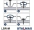 Саморез кровельный Stalmax LSR-M 5,5х25 сверло №3 для металлической обрешетки с EPDM шайбой (арт. 11205) оцинкованная сталь (уп. 500 шт) 11205-023 5