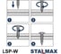 Саморез Stalmax LSP-W 4,2х32 (RAL 9003) ПШ острый (арт. 10382) оцинкованная сталь (уп. 500 шт) 10382-023 3