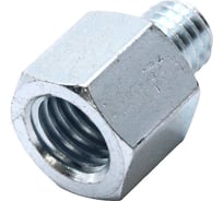 Переходник резьбовой Stalmax L-AD M16 (SW24)х56хM12 (резьба: внутр. M16 / наружн. M12) (арт. 12253) оцинкованная сталь (уп. 40 шт) 12253-023