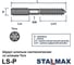 Саморез шуруп-шпилька Stalmax S-P М8х120 сантехническая шлиц TORX (арт. 11284) оцинкованная сталь (уп. 100 шт) 11284-023 5