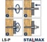Саморез шуруп-шпилька Stalmax S-P М8х120 сантехническая шлиц TORX (арт. 11284) оцинкованная сталь (уп. 100 шт) 11284-023 6