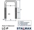 Хомут (скоба) Stalmax П-образный LC-P М10х41х130 без гаек (арт. 11782) оцинкованная сталь (уп. 100 шт) 11782-023 7