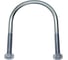 Хомут (скоба) Stalmax U-образный LCU М12 150-159 (5 3/4) (DIN 3570) с двумя гайками в комплекте (арт. 10191) оцинкованная сталь (уп. 10 шт) 10191-023 1