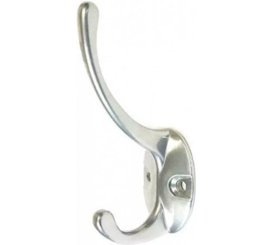 Крючок-вешалка 23 Болта №24 хром эффект, 2 шт. к266ф2