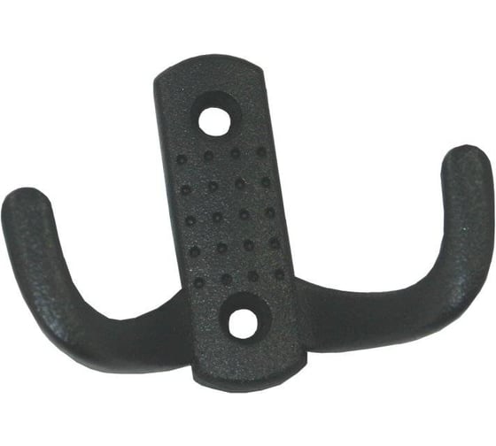 Крючок-вешалка 23 Болта №10 черный, 4 шт. к496ф4