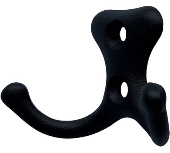 Крючок-вешалка 23 Болта №21 черный, 2 шт. к1174ф2