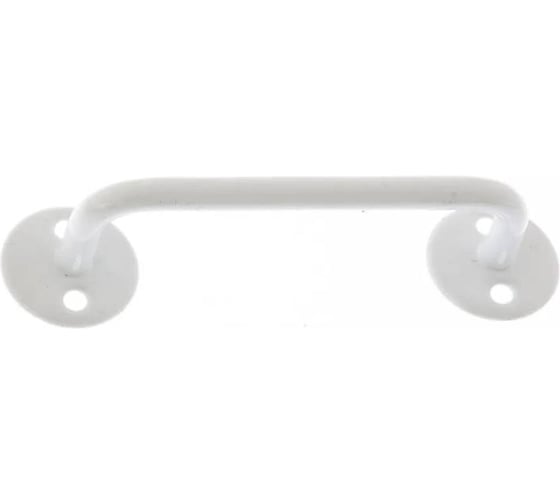Ручка скоба 23 Болта РС-100-4 белая для мебели, окон,дверей, 1 шт. р278ф1