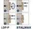Дюбель-гвоздь Stalmax LDP-P 5х30 потайной бортик (арт. 10801) полипропилен (уп. 100 шт) 10801-023 8