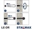 Дюбель-хомут Stalmax LE-DR 11-18 мм для круглого кабеля (арт. 11822) белый нейлон (уп. 100 шт) 11822-023 6