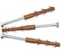 Дюбель фасадный Stalmax LDF-H 10х100 с шурупом с шестигранной головой (арт. 10146) оцинкованная сталь (уп. 50 шт) 10146-023 4