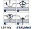 Саморез кровельный Stalmax LSR-MV 6,3х25 сверло №5 удлиненное для металлической обрешетки с EPDM шайбой (арт. 11228) оцинкованная сталь (уп. 300 шт) 11228-023 4