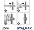 Заклепка-гайка Stalmax цилиндрическая LZN-H M4x12 (1,5-3,0) A2 с потайным бортиком и насечками (арт. 10911) нерж. сталь А2 (уп. 1000 шт) 10911-023 8