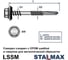 Саморез Сэндвич Stalmax LSSM-12,5 6,3/5,5х160 для металлической подконструкции до 12,5 мм с EPDM шайбой 19 мм и сверлом (арт. 12039) оцинкованная сталь (уп. 500 шт) 12039-023 4