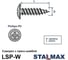 Саморез Stalmax LSP-W 4,2х32 ПШ острый (арт. 11236) оцинкованная сталь (уп. 500 шт) 11236-023 6