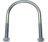 Хомут (скоба) Stalmax U-образный LCU М6 15-21 (1/2) (DIN 3570) с двумя гайками в комплекте (арт. 10171) оцинкованная сталь (уп. 10 шт) 10171-023 1