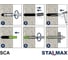 Шпилька анкерная Stalmax SCA М20х290 в комплекте с гайкой и шайбой, класс прочности 8.8, угол резьбы 60 градусов, (арт. 11894) оцинкованная сталь (уп. 10 шт) 11894-023 10