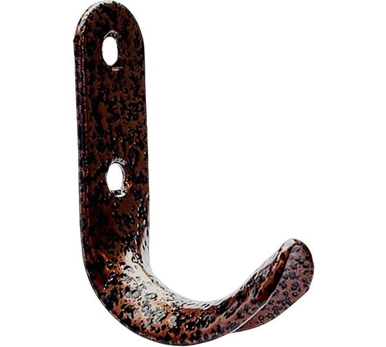 Крючок-вешалка 23 Болта №7 полимер медь, 2 шт. к373ф2