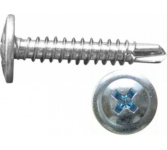 Саморез с прессшайбой 23 Болта сверло 4,2х57 ОЦ, 50 шт B00204205735N07ф50