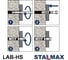 Анкерный болт Stalmax LAB-HS 15х120 (М10) для высоких нагрузок (арт. 11796) оцинкованная сталь (уп. 25 шт) 11796-023 8