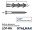 Дюбель фасадный Stalmax LDF-RH 10х160 с шурупом с шестигранной головой (арт. 11652) оцинкованная сталь (уп. 25 шт) 11652-023 7