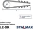 Дюбель-хомут Stalmax LE-DR 5-10 мм для круглого кабеля (арт. 11821) белый нейлон (уп. 100 шт) 11821-023 5