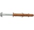 Дюбель фасадный Stalmax LDF-S R 10х120 с бортом, с шурупом с шестигранной головой и пресс шайбой (арт. 11071) сталь с покрытием Ruspert (уп. 50 шт) 11071-023 2
