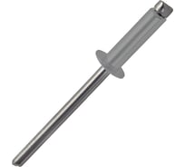 Заклепка вытяжная Stalmax LZV 4,8х12 Al/St (RAL 7004) с выпуклой шляпкой (арт. 11557) алюминий/сталь (уп. 500 шт) 11557-023