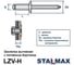 Заклепка вытяжная Stalmax LZV-H 4,0х8 Al/St с потайной шляпкой (арт. 10469) алюминий/сталь (уп. 500 шт) 10469-023 5