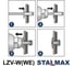Заклепка вытяжная Stalmax LZV-WE 4,0х8 Al/St с выпуклой шляпкой и экстра увеличенным полем 12 мм (арт. 10474) алюминий/сталь (уп. 500 шт) 10474-023 7