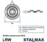 Шайба кровельная прижимная Stalmax LRW d30х6х0,45 уменьшенная (арт. 10879) оцинкованная сталь (уп. 50 шт) 10879-023 3
