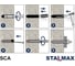 Шпилька анкерная Stalmax SCA М24х300 в комплекте с гайкой и шайбой, класс прочности 8.8, угол резьбы 60 градусов, (арт. 10141) оцинкованная сталь (уп. 10 шт) 10141-023 9