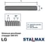 Шпилька резьбовая Stalmax DIN 975 LG 8.8 М36х2000 высокопрочная, кл. пр. 8.8, 60 гр. (арт. 11103) оцинкованная сталь (уп. 4 шт) 11103-023 4