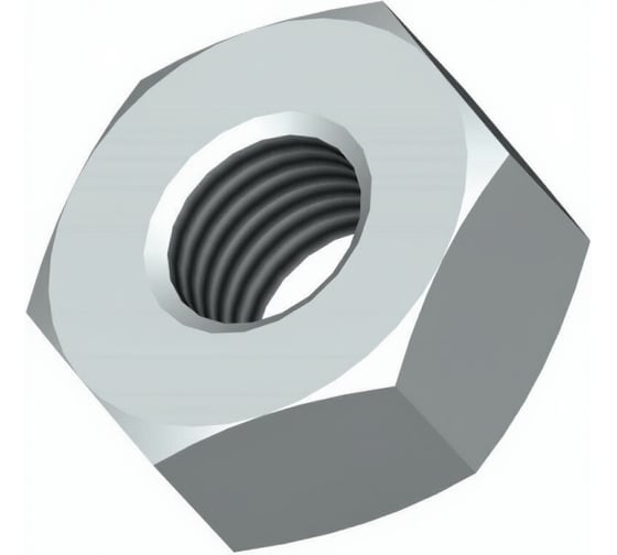 Гайка шестигранная УМС М12 DIN 934, ТДЦ 100 шт, G-12-TDZ