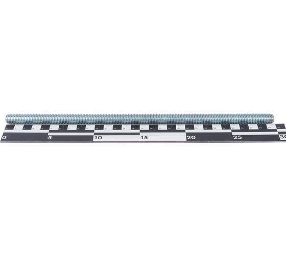 Усиленная резьбовая шпилька РК ГРУП 12x300, DIN 976, цинк, класс прочности 6,8, РКГ00003725