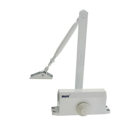 Дверной доводчик MSM D100KG белый Т933