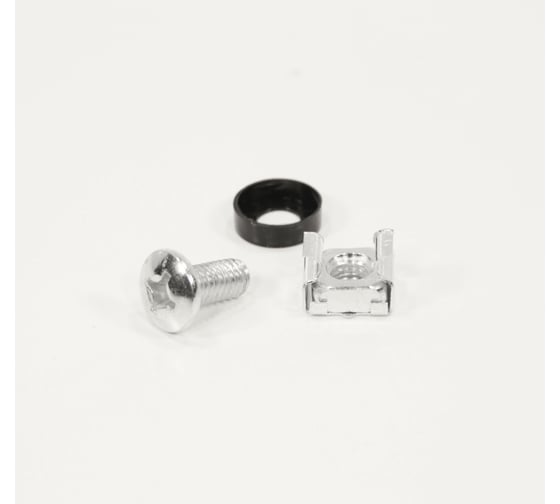 Комплект крепежа TWIST винт М6x12, гайка, шайба, 100 шт. SF-M6-12-TWCSV/100