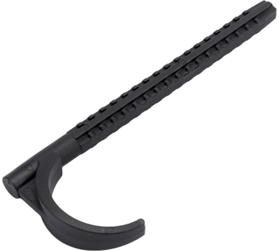 Одинарный крюковой дюбель REHAU RAUTITAN DN-10-32, чёрный, для 1 трубы 12573781002 1