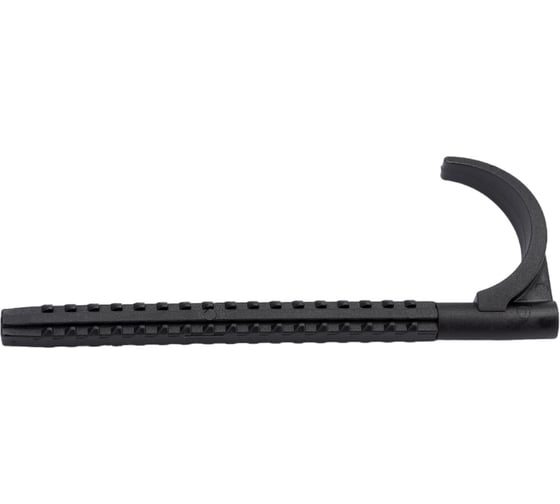 Одинарный крюковой дюбель REHAU RAUTITAN DN-10-32, чёрный, для 1 трубы 12573781002