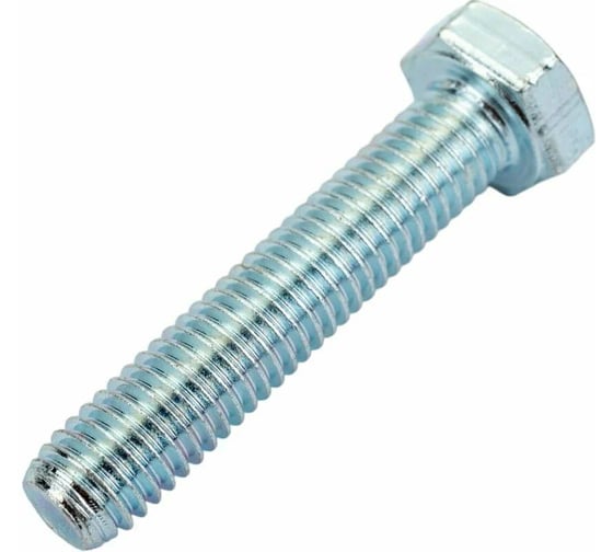 Болт STARFIX М5х30 мм шестигр., цинк, кл.пр. 5.8, DIN 933 (5 кг) ЦИ-0293192523