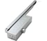 Доводчик Doorlock DL345S/N BC DA HO EN1-4 со скользящей тягой серебристый, с регулируемыми функциями тормоза открывания и задержки закрывания 75582 1