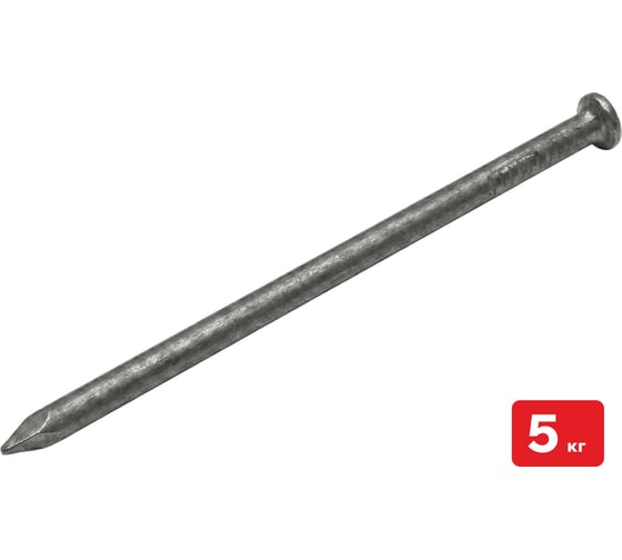 Гвоздь строительный SAMGRUPP 3,0х80 мм (упаковка 5 кг) SR-023Г30080-5