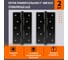 Петля универсальная НОРА-М STD 5"-4ВВ FНР-STD (черный, 125x75x2,5 мм) 18481 3