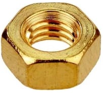 Гайка ЦКИ Глобал DIN934 М6 шестигранная медь SW 10 2шт 3523119