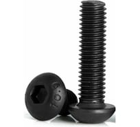 Винт ЮпитерСталь ISO 7380 М4х16 10.9 ОКС / ГОСТ 28963-91 полн. рез., 1000 шт, JU03090
